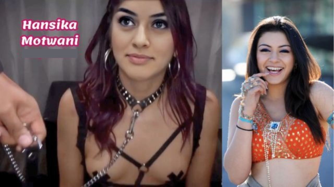Collared Slut Hansika Motwani Fucked By Two Masters