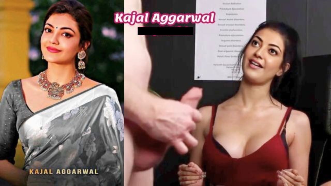 Kajal Aggarwal Sexy Checking Dicks For her Videos