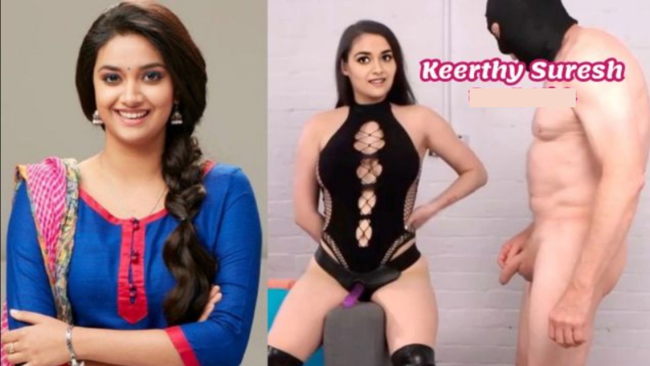 Sexy Dominatrix Keerthy Suresh Fucking Her Slave In The Ass