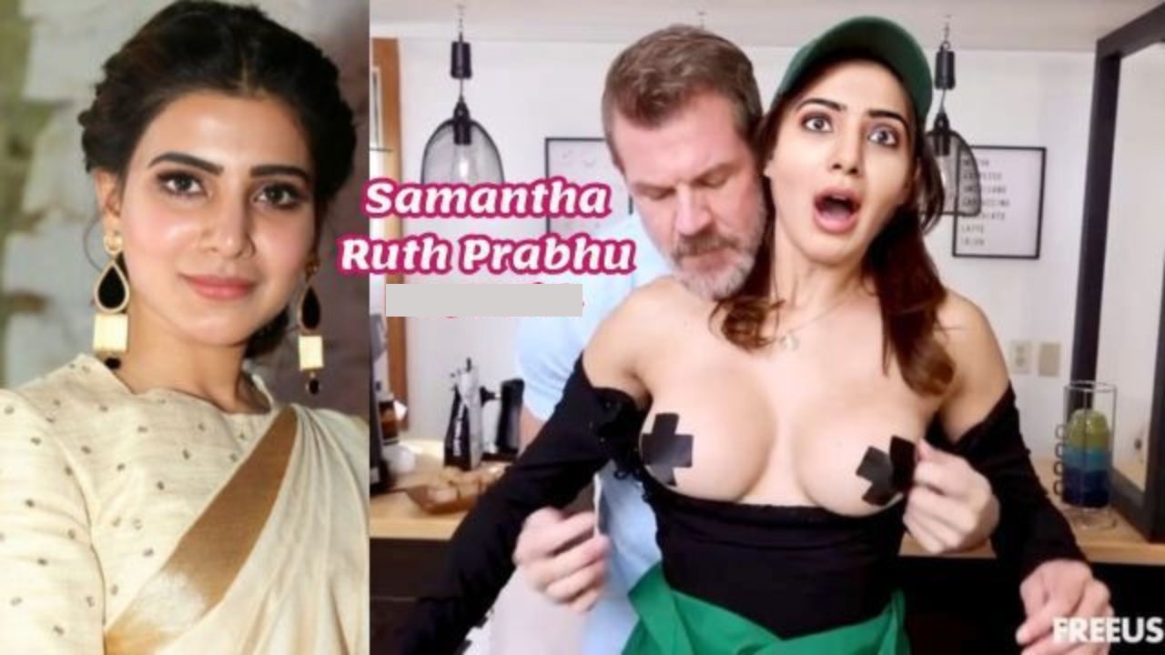 Samantha Ruth Prabhu XXX Threesome Sex Porn