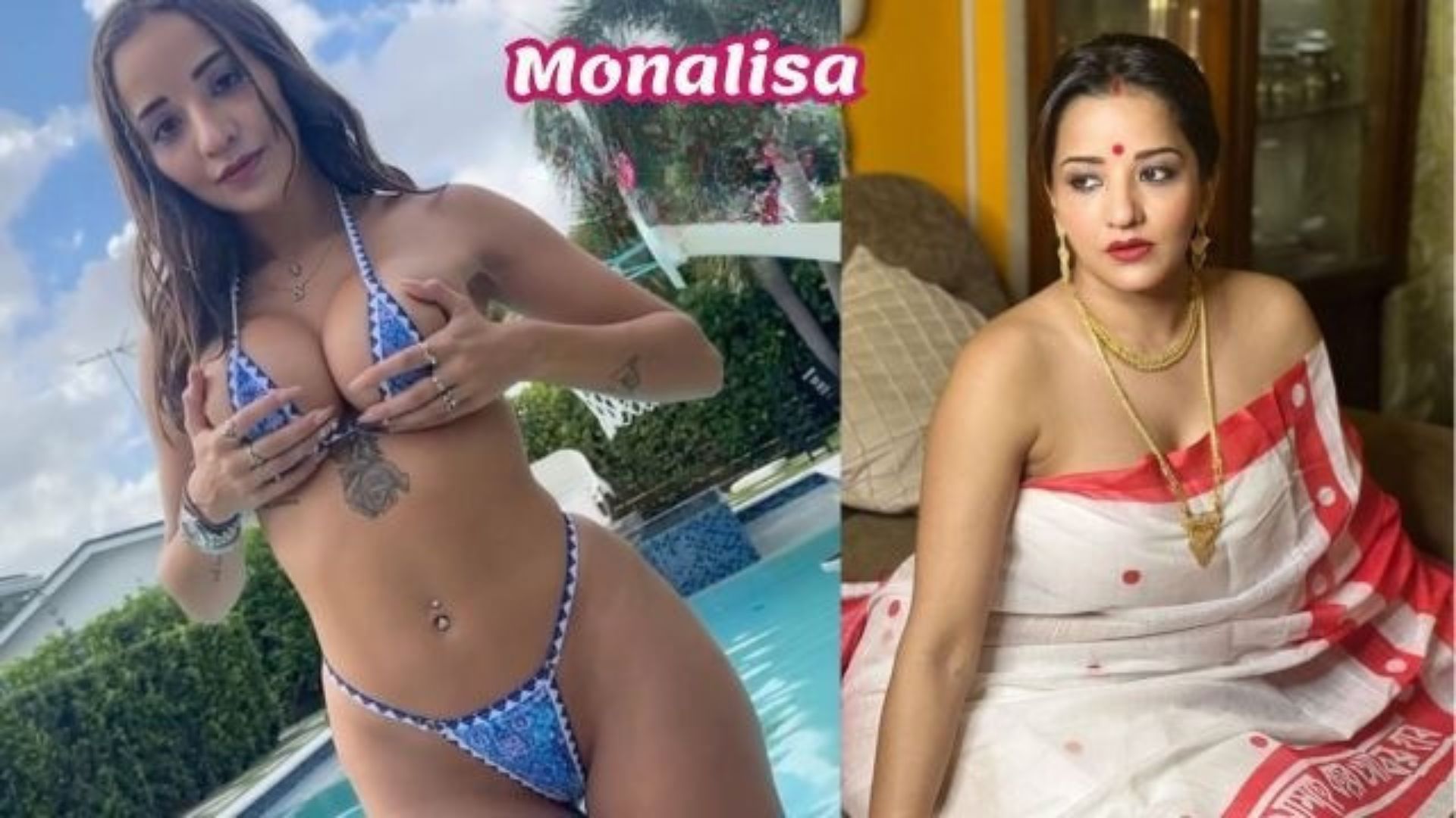 Bhojpuri Slut Monalisa Nude Leaked Sex Tape