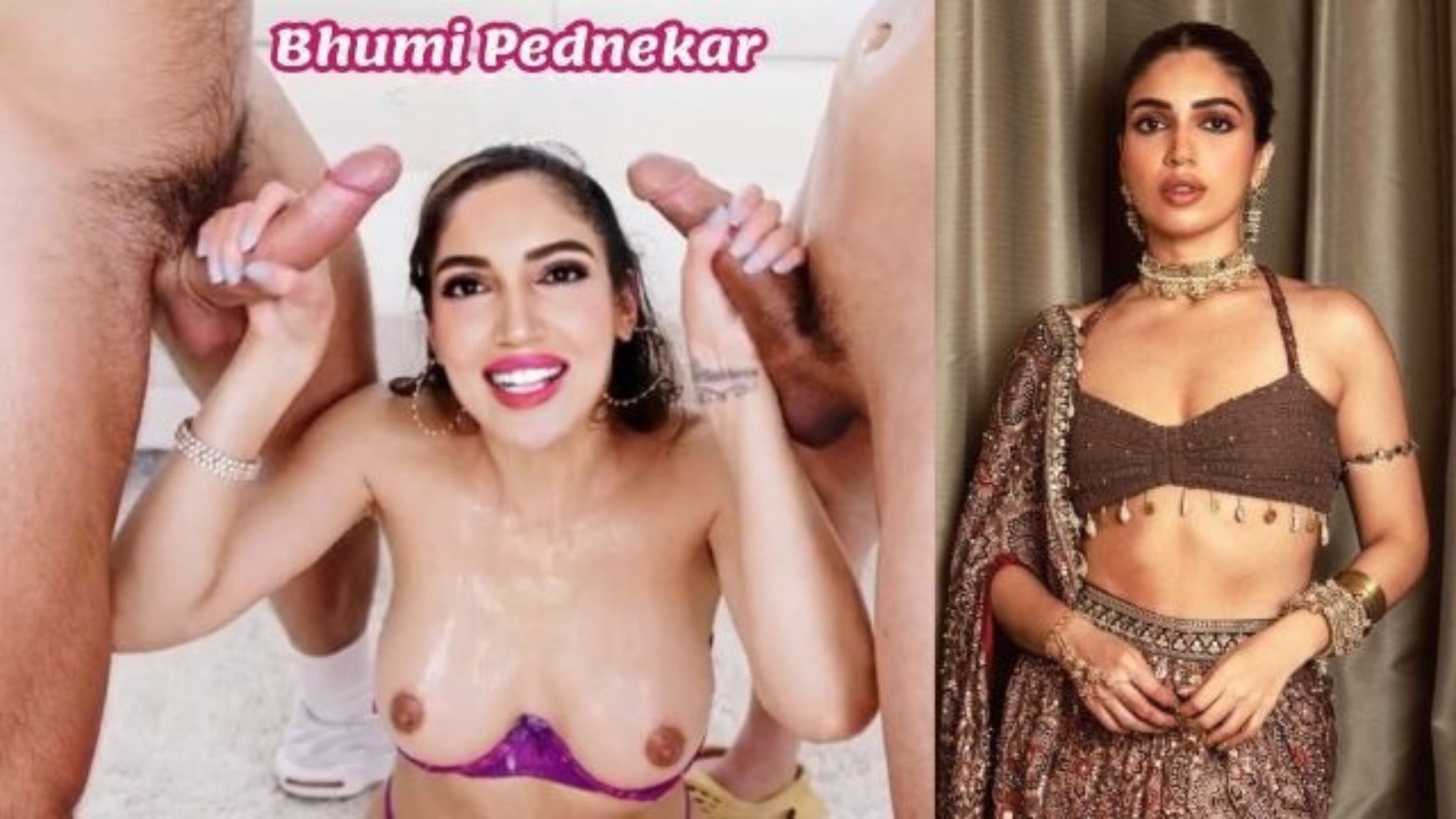 Bhumi Pednekar Nude Gangbang Sex Bollywood Porn