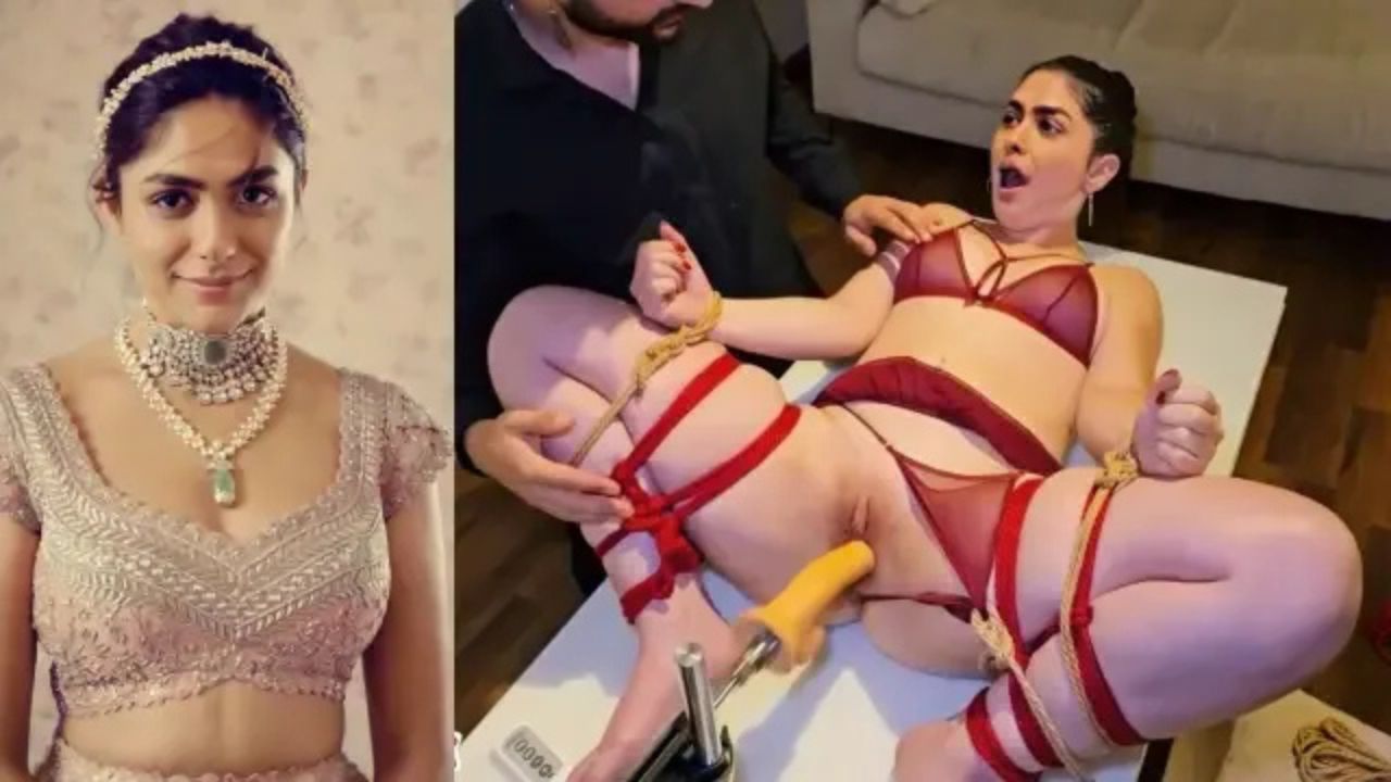 Mrunal Thakur Tied Up And Forced To Orgasm